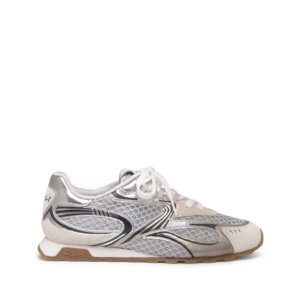 KABUKI Calf Suede Pearl/Silver/Silver