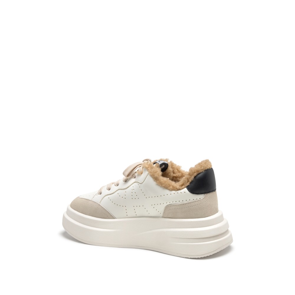 IMPULS FUR Calf Suede Shell/White/Black - Item2