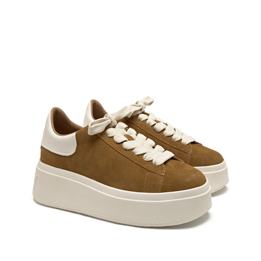 MOBY Calf Suede Land/Gardenia - Item1