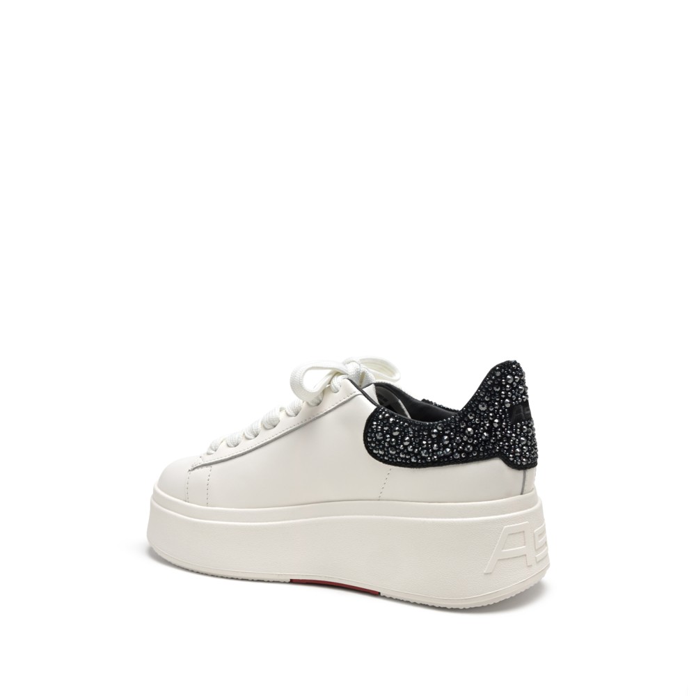 MOBY STRASS Nappa Calf White/Black - Ítem2