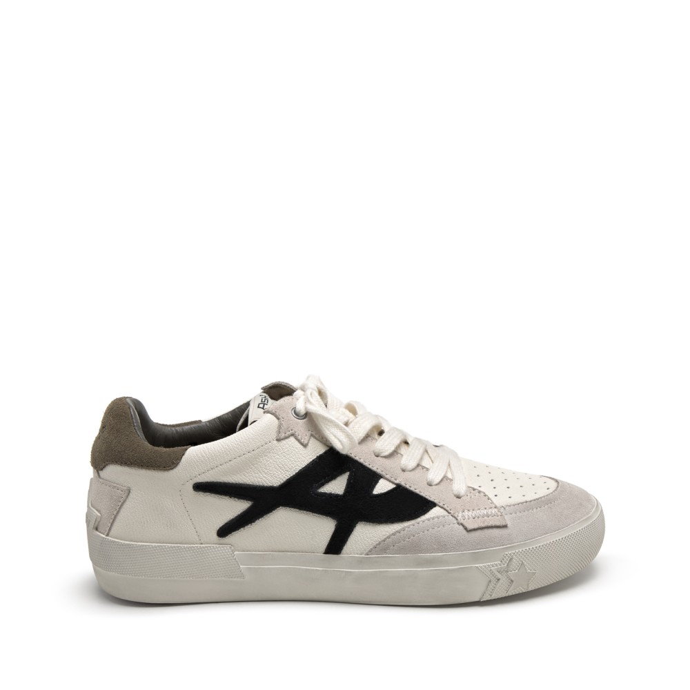 MOONLIGHT MEN Calf Suede Grey/White/Black/Military - Ítem