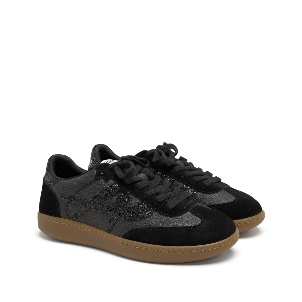 SUNSET Calf Suede Black/Black - Ítem1