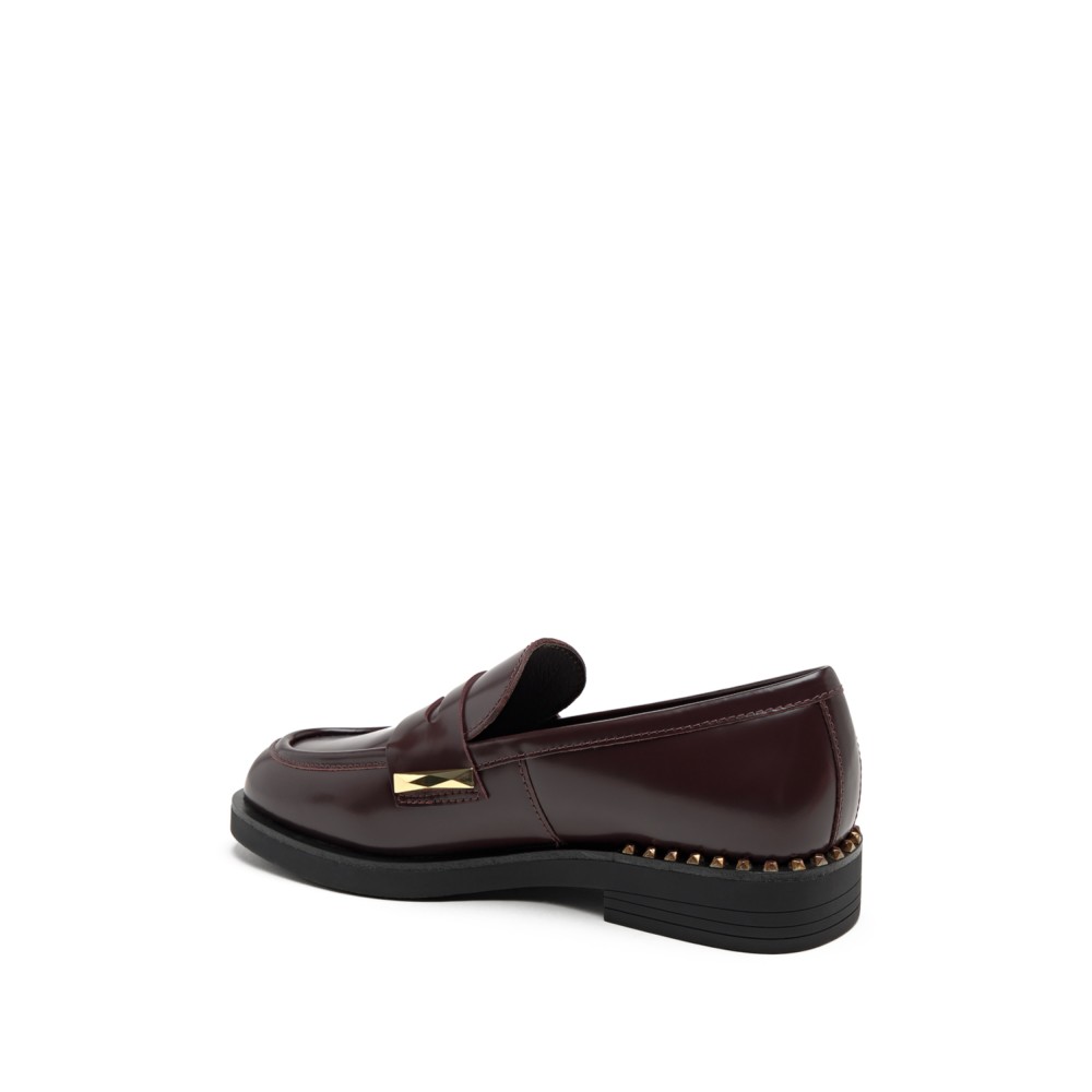 WHISPER STUDS Polish Calf Bordeaux - Item2