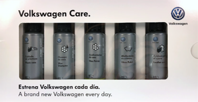 Estuche de muestras Volkswagen Care