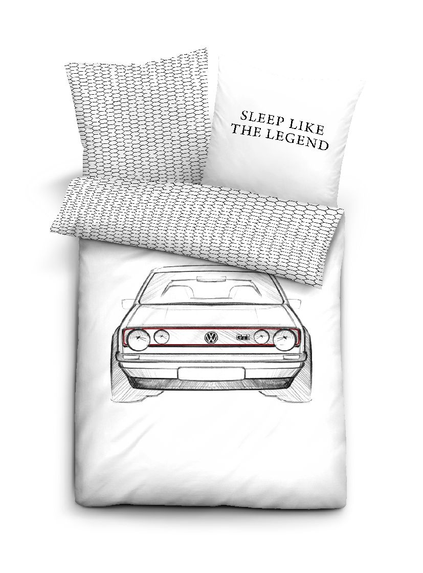 Ropa de cama, diseño Golf 1 GTI