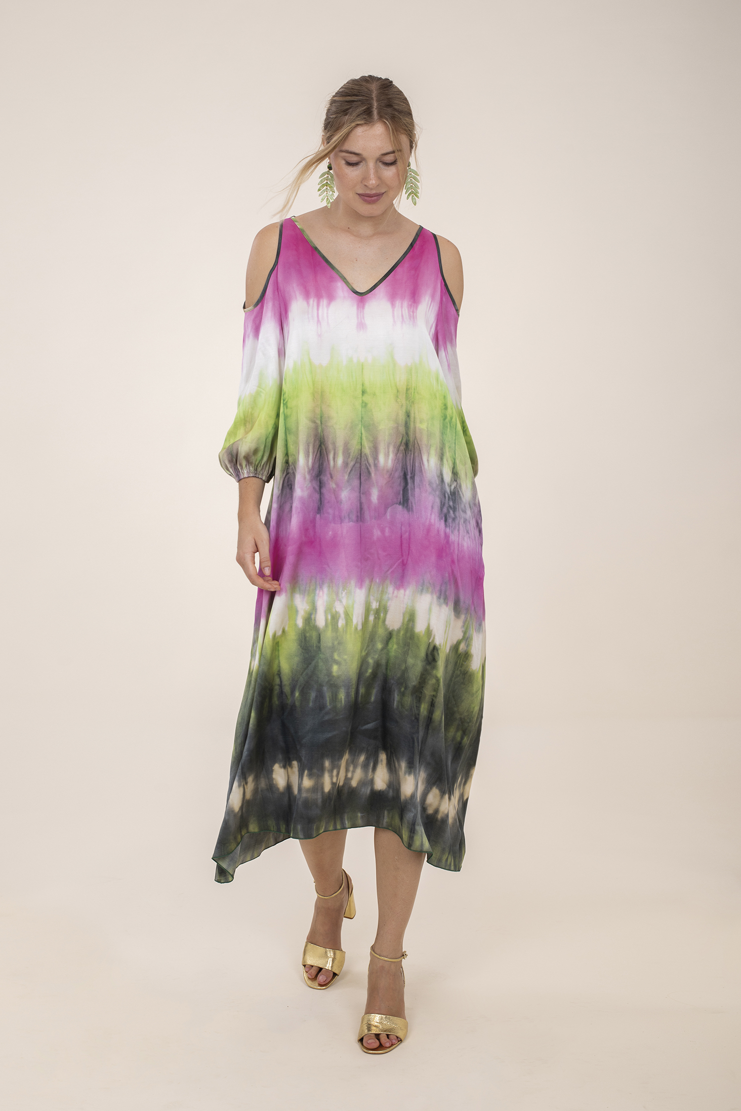 Vestido Largo Tie-Dye 1