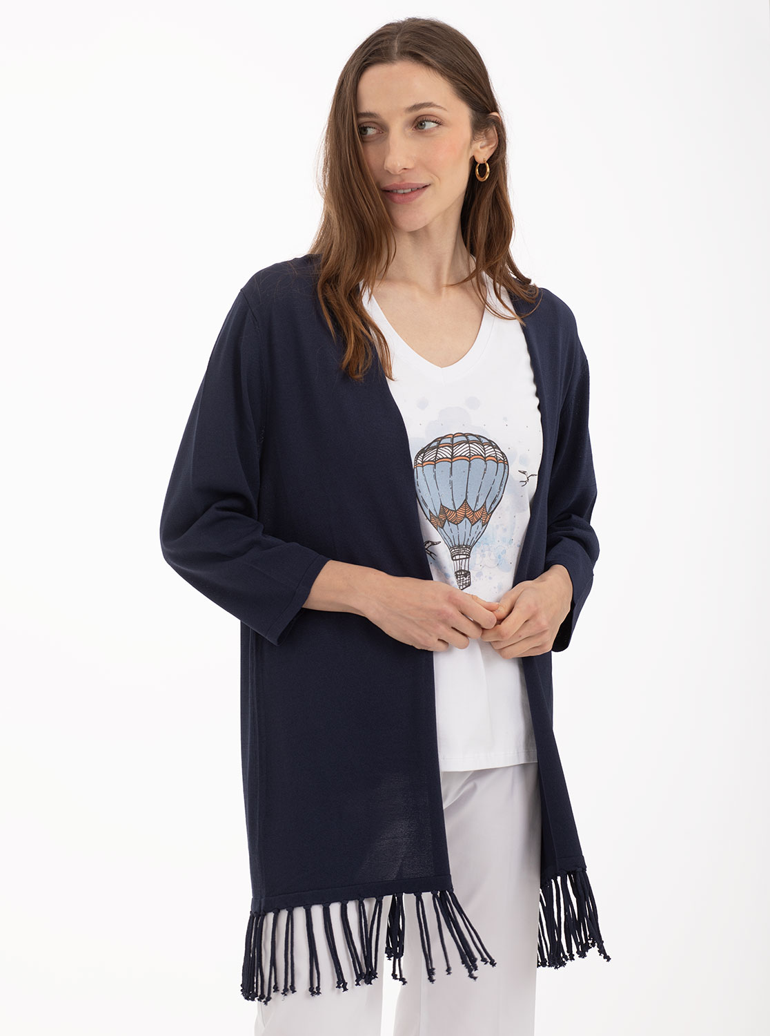 chaqueta estampado cuadros