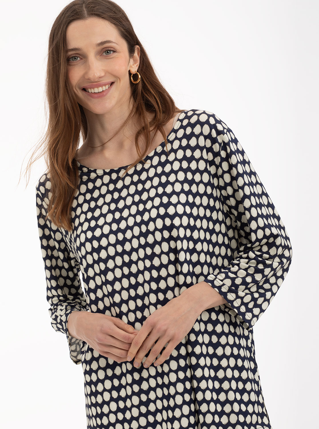 Camiseta de Punto Estampada Lunares 3