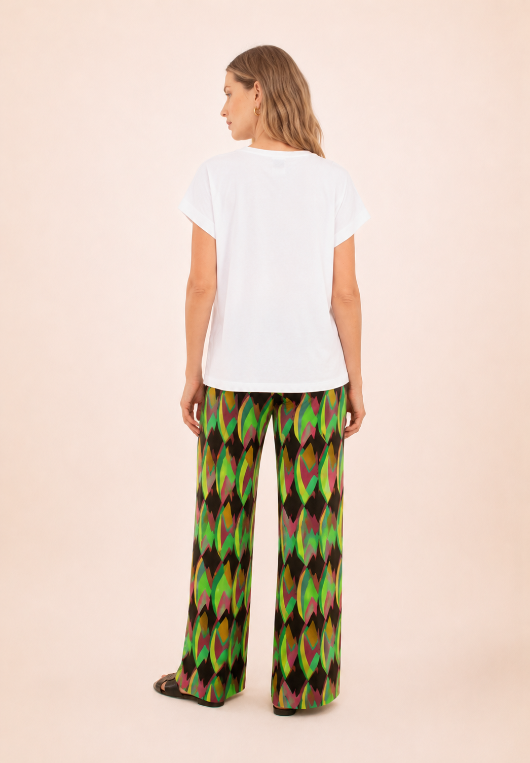 Pantalon à motifs Pierrot 1