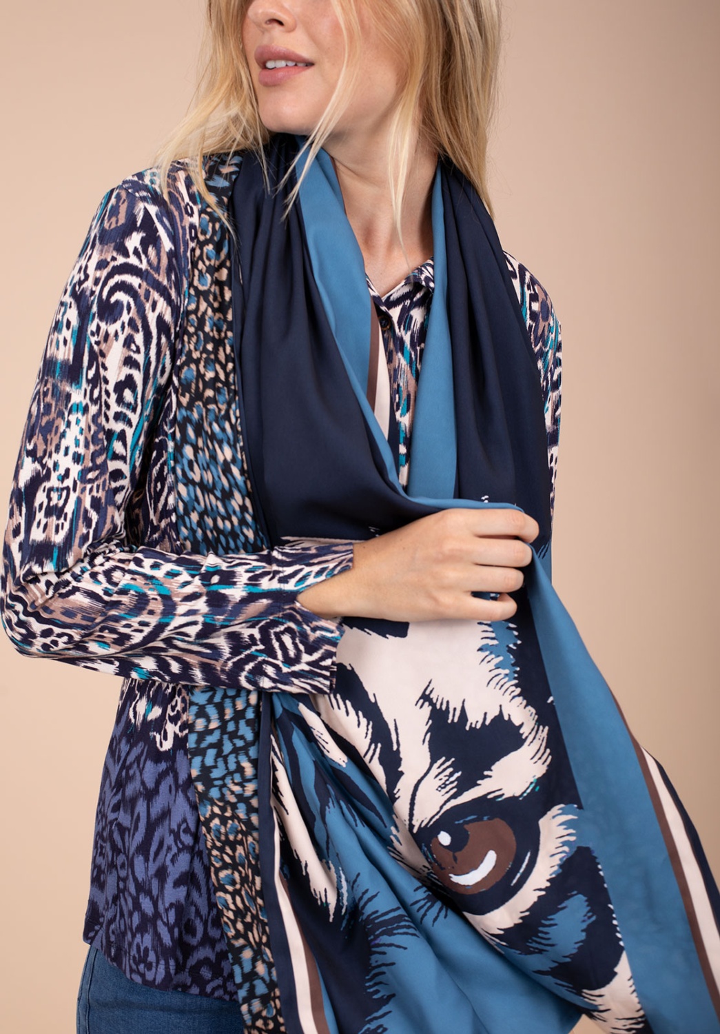 Foulard Estampado Multicolor 2