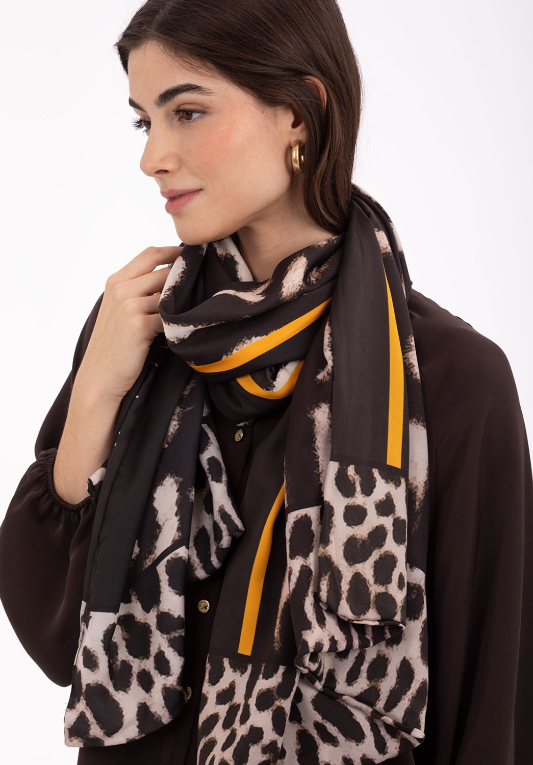 Foulard Animal Print Anna Mora