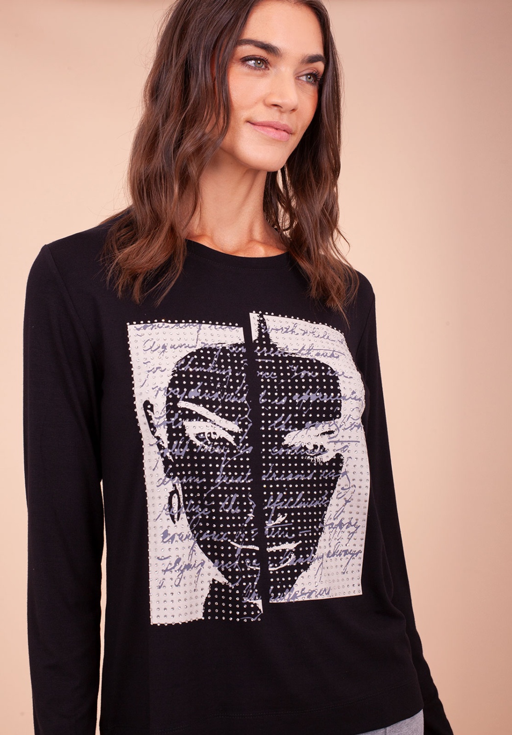 Camiseta Mujer Negra