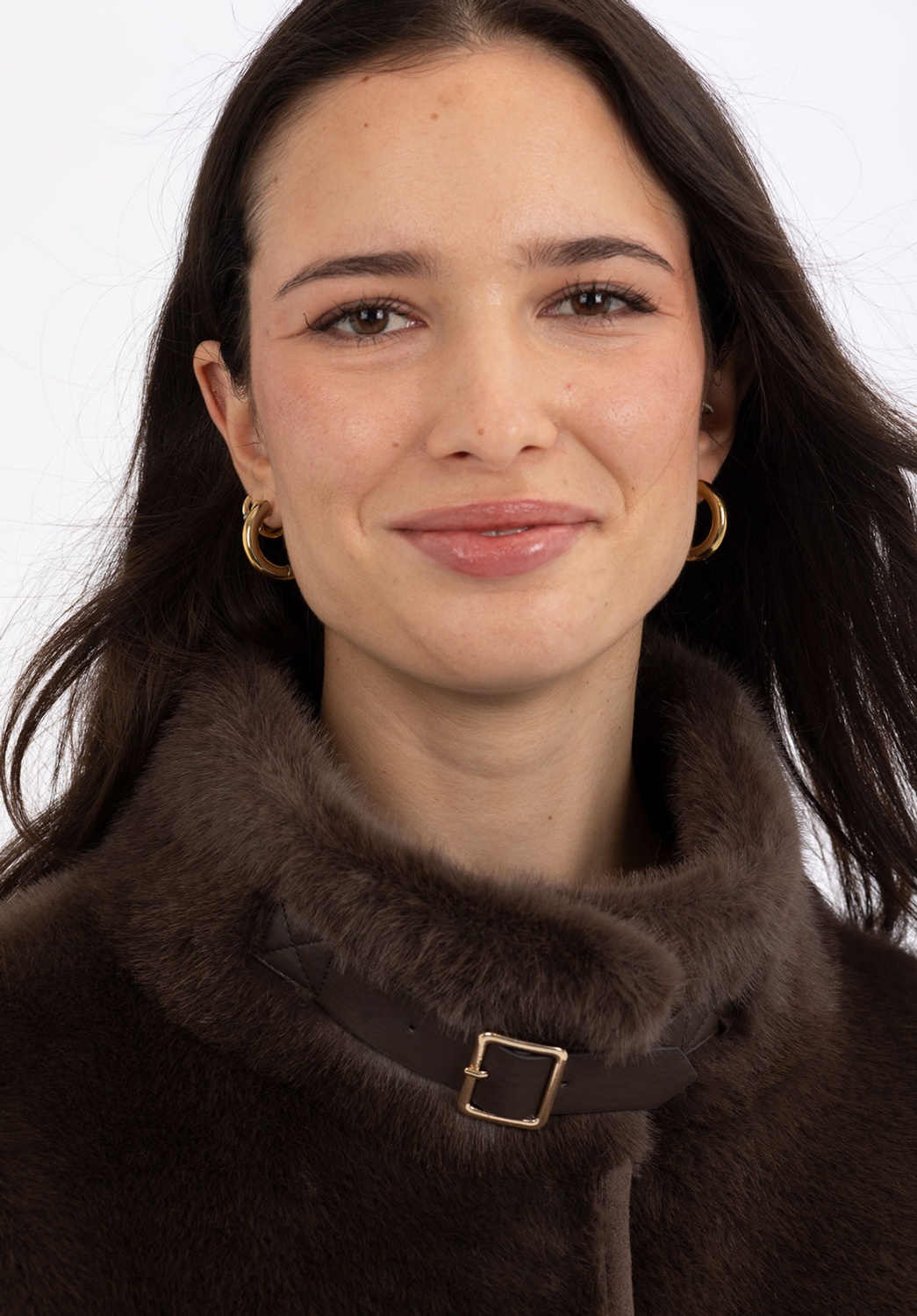 Chaqueta de Pelo Marrón