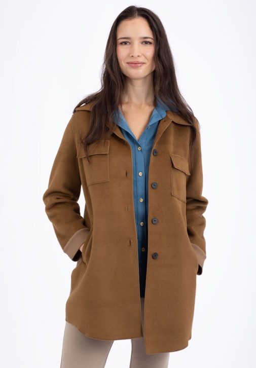 Chaqueta de color Mostaza