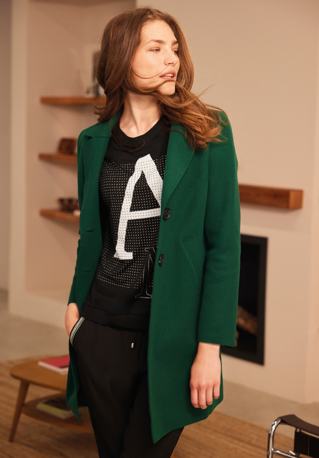 Green Cloth Coat