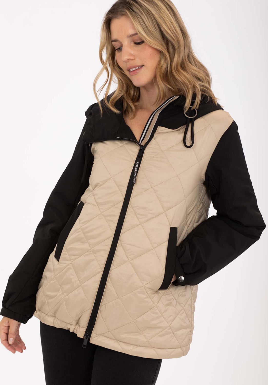 Parka Bicolor Corta 5