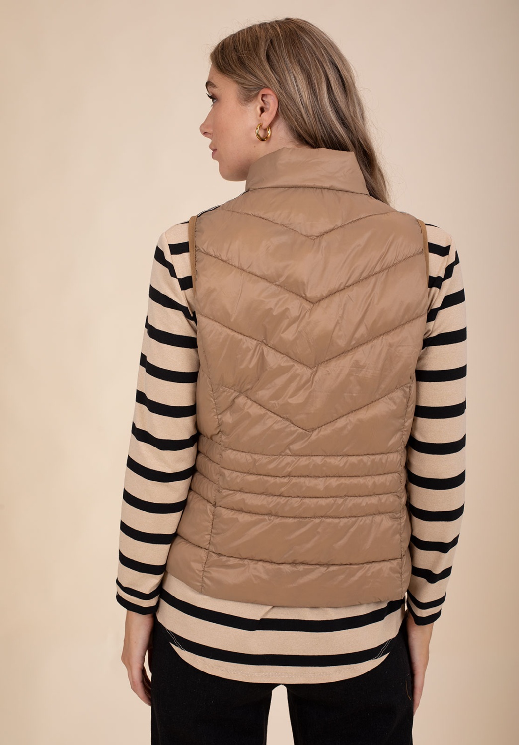 Chaleco Acolchado Camel 4