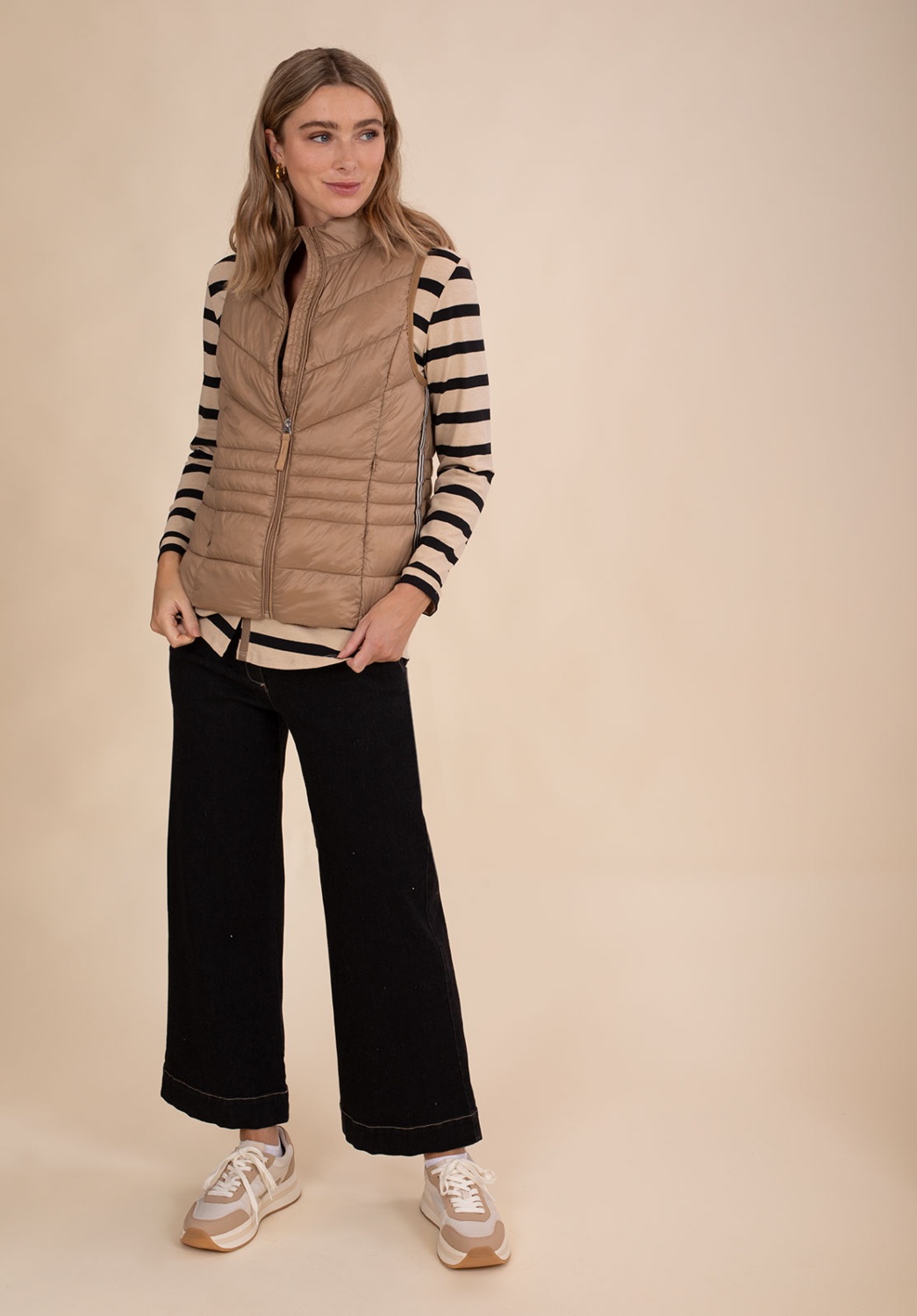 Chaleco Acolchado Camel 5