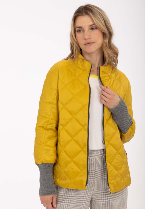 Parka Acolchada Amarilla