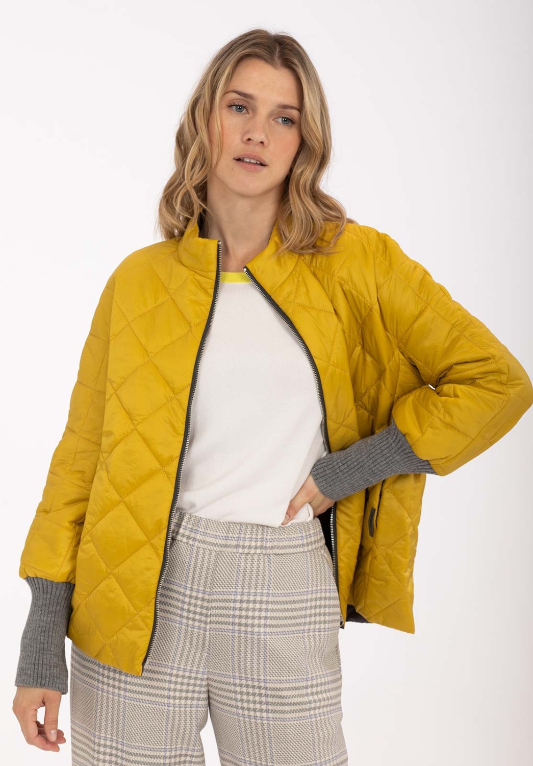 Parka Acolchada Amarilla 1