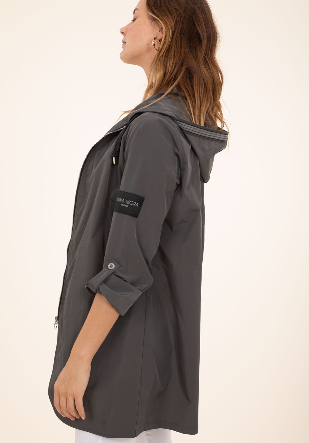 Parka Técnica Gris 3
