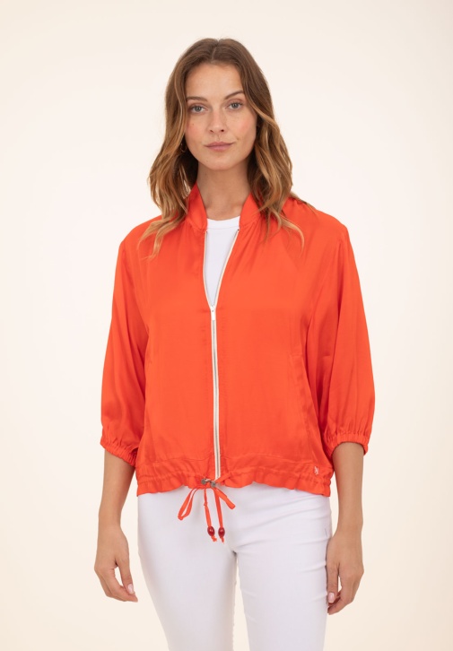 Bomber Satinado Coral 