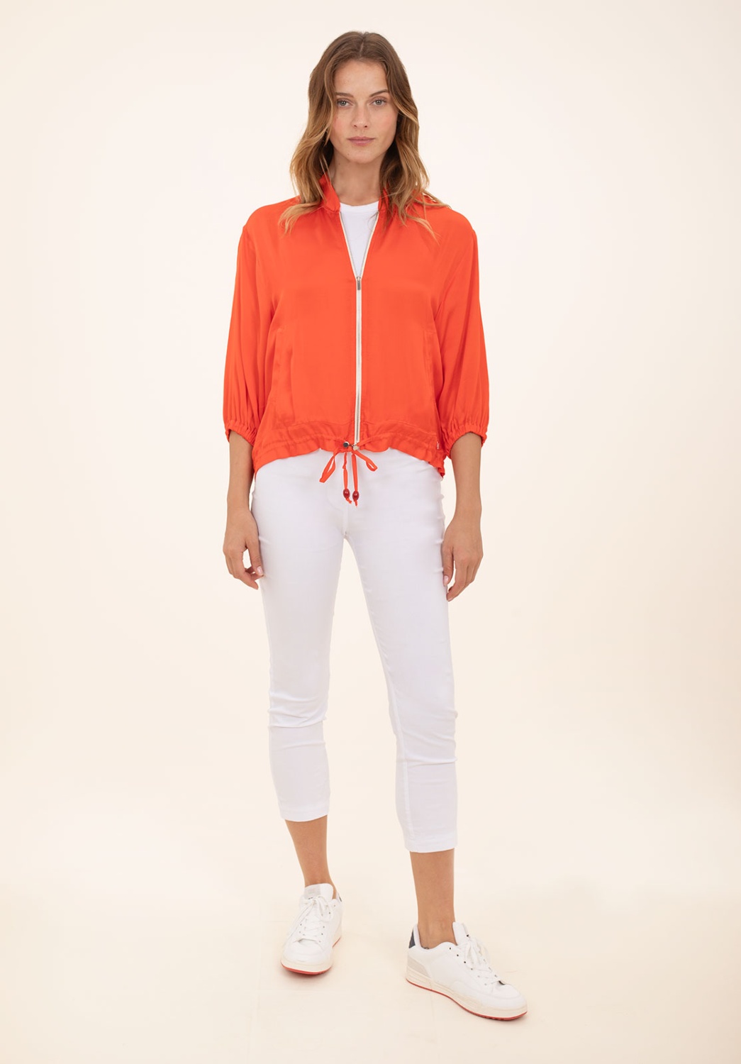 Bomber Satinado Coral 5