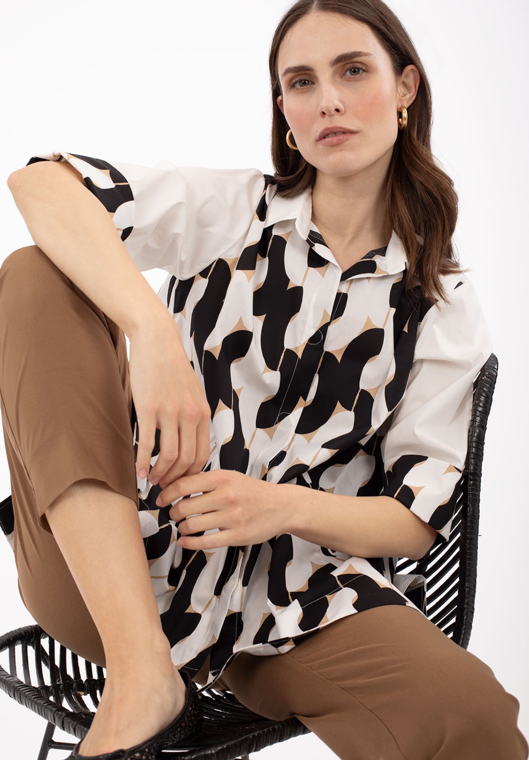 Sobrecamisa Evasé Cadenas Maxi 2