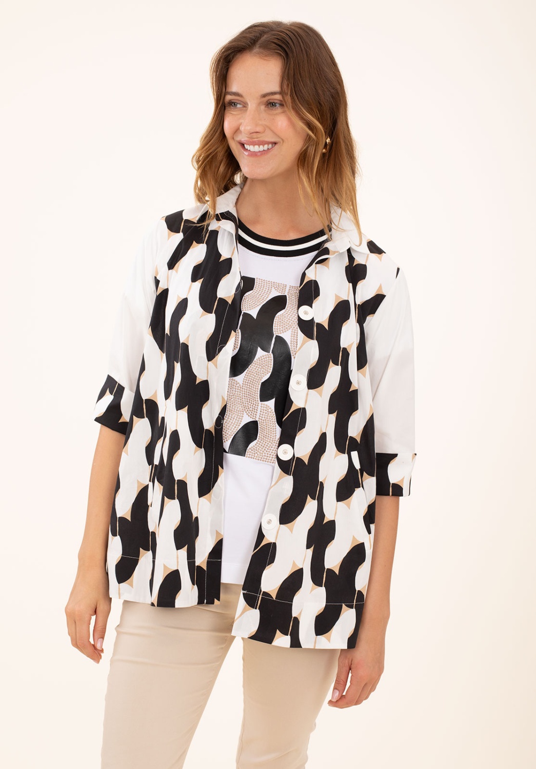 Sobrecamisa Evasé Cadenas Maxi 5