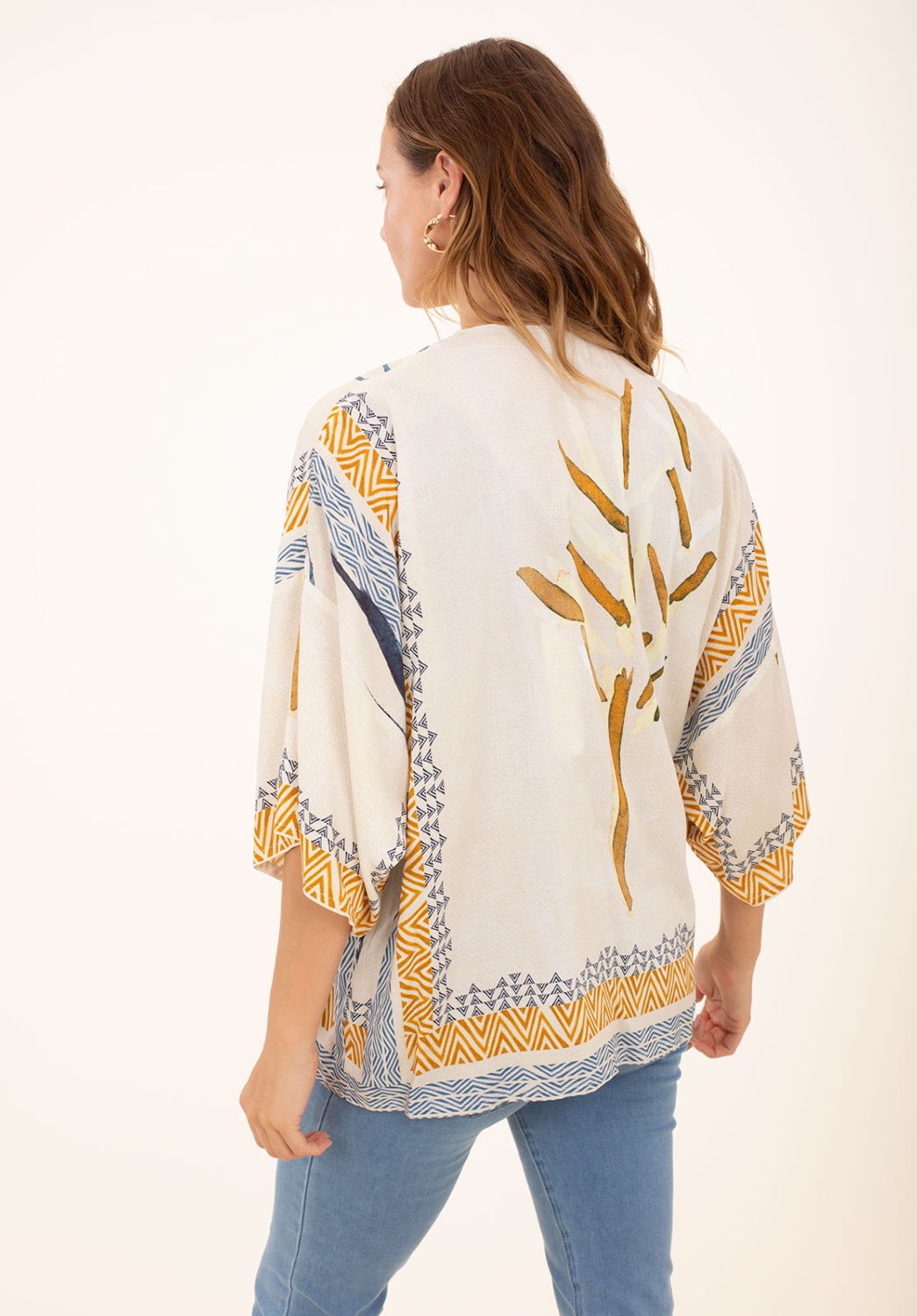 Twin-set Kimono Árbol 4