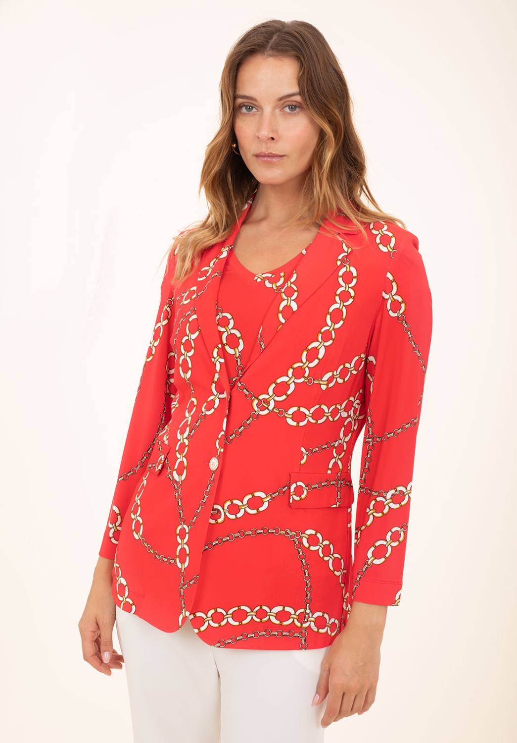 Chaqueta Cadenas Rojas 1