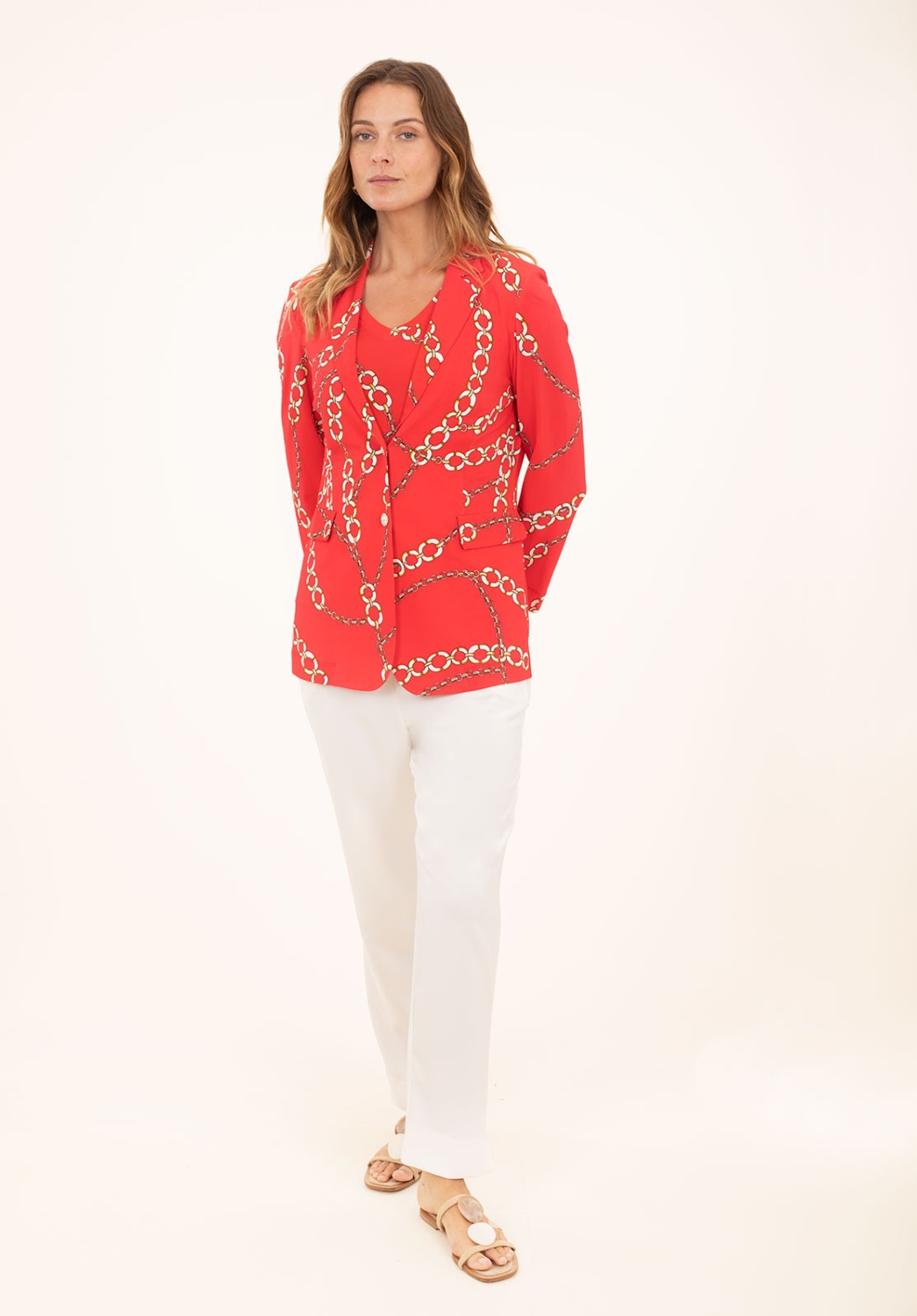 Chaqueta Cadenas Rojas 4