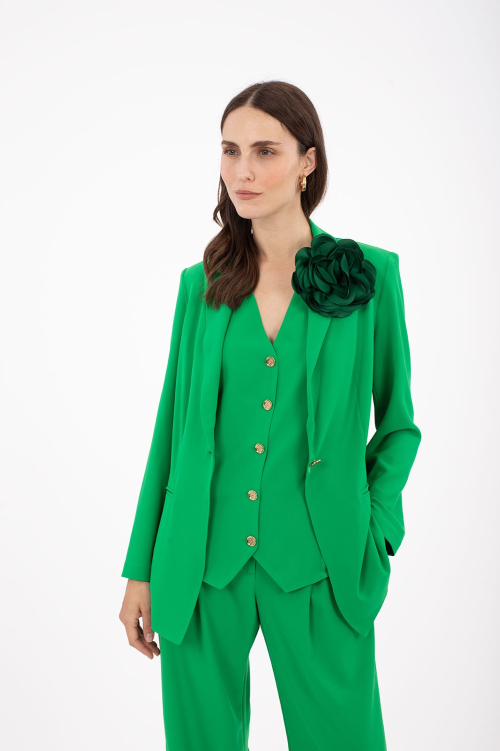 Americana Traje Verde 3