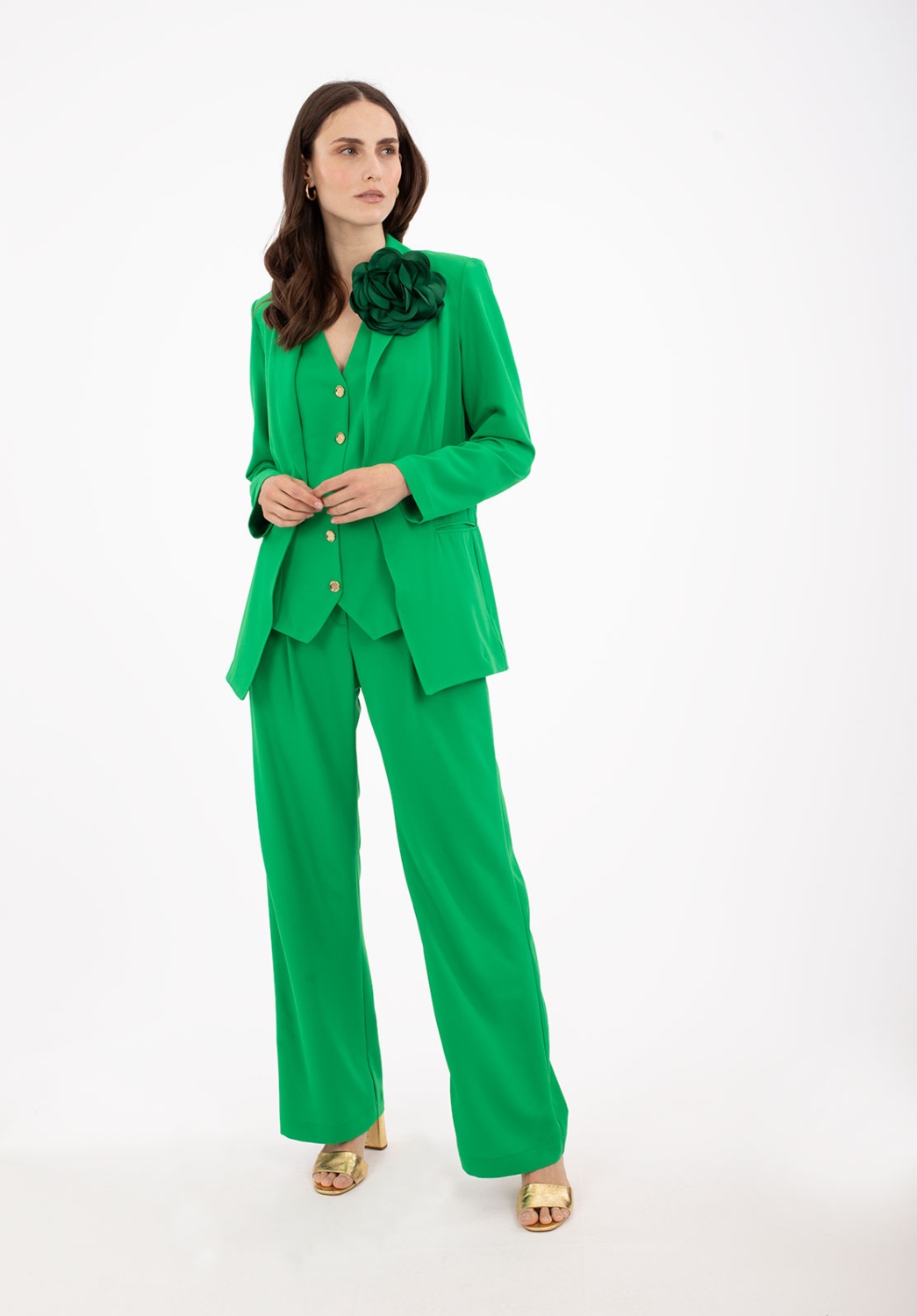 Americana Traje Verde 2