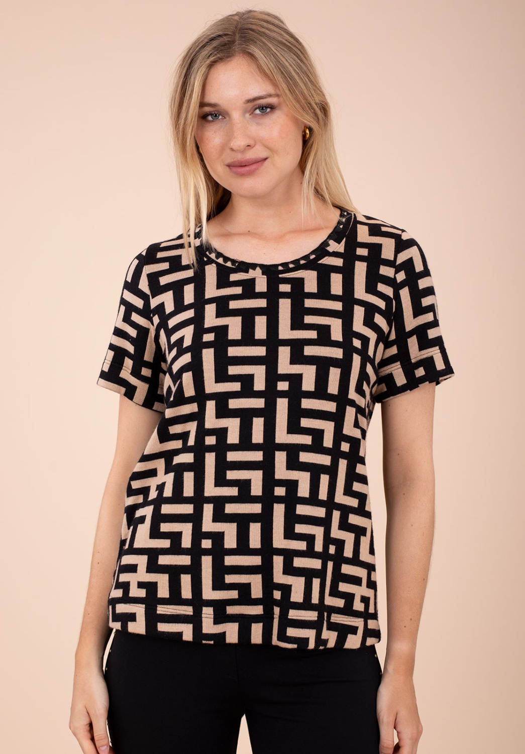 TWIN-SET estampado geométrico 3