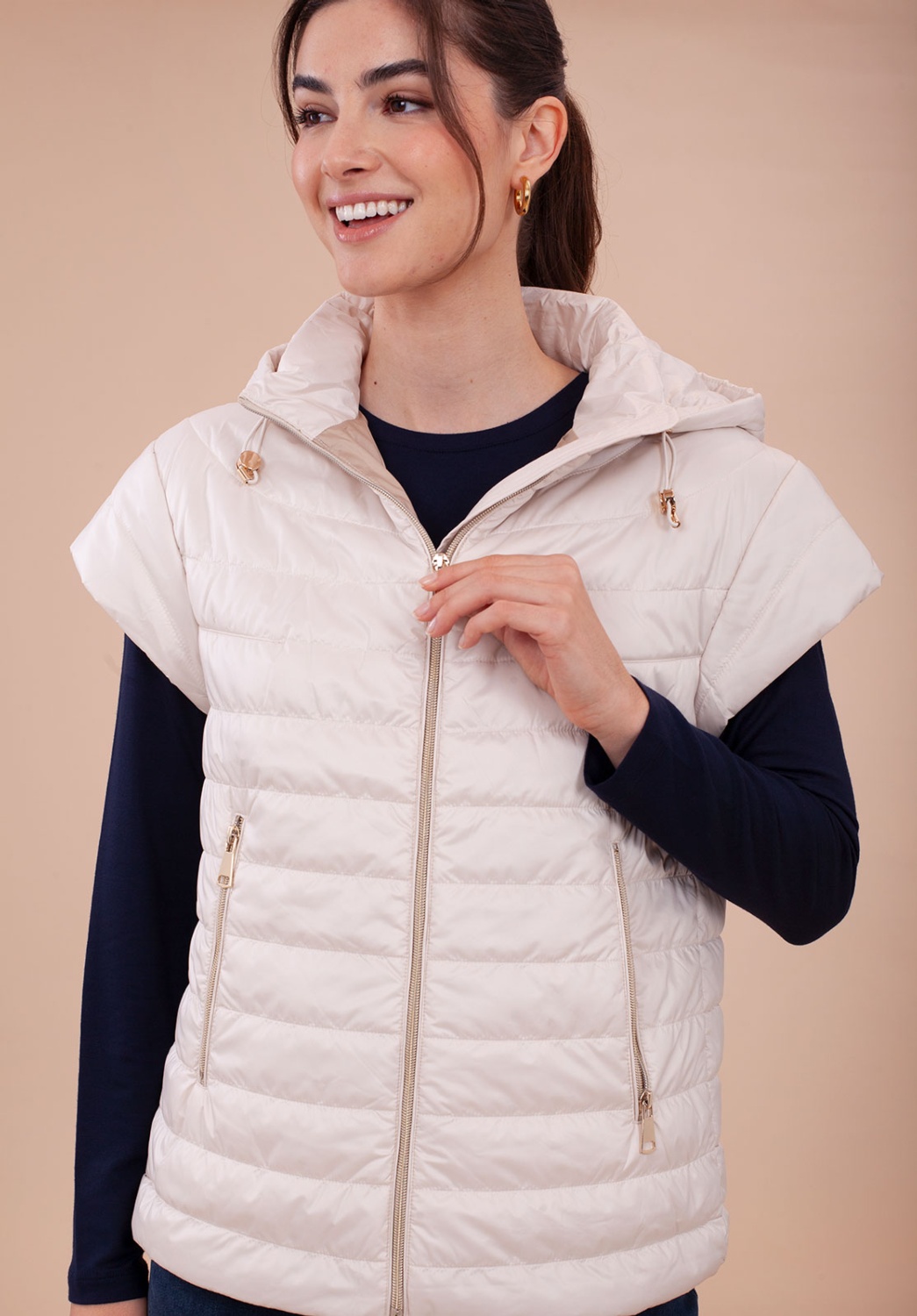 Chaleco Corto Acolchado