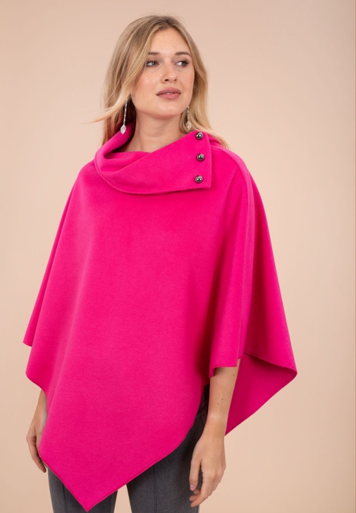 Poncho Fucsia 