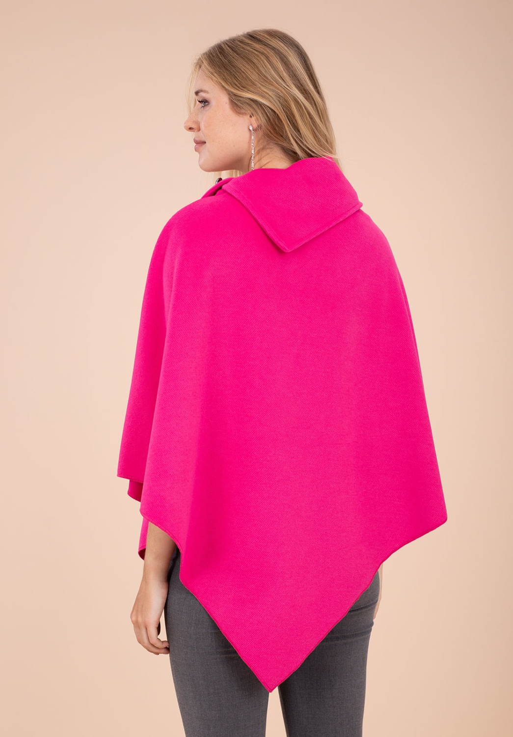 Poncho Fucsia 3