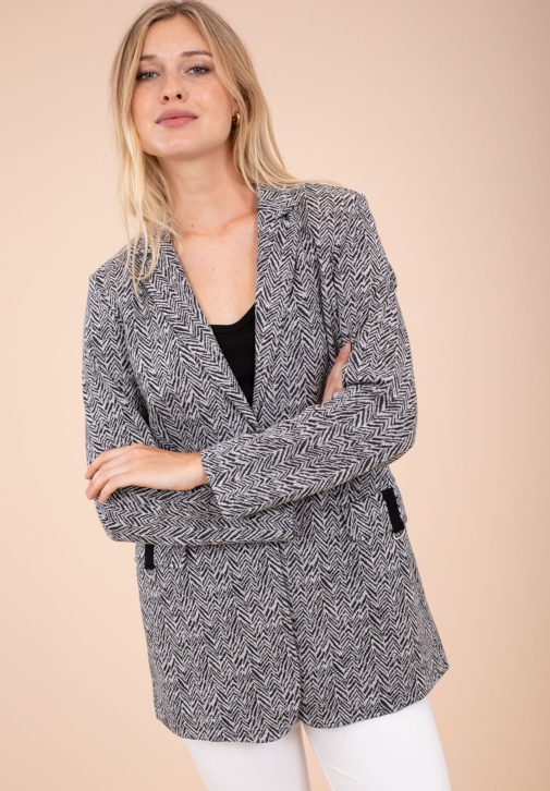 Blazer Gris 