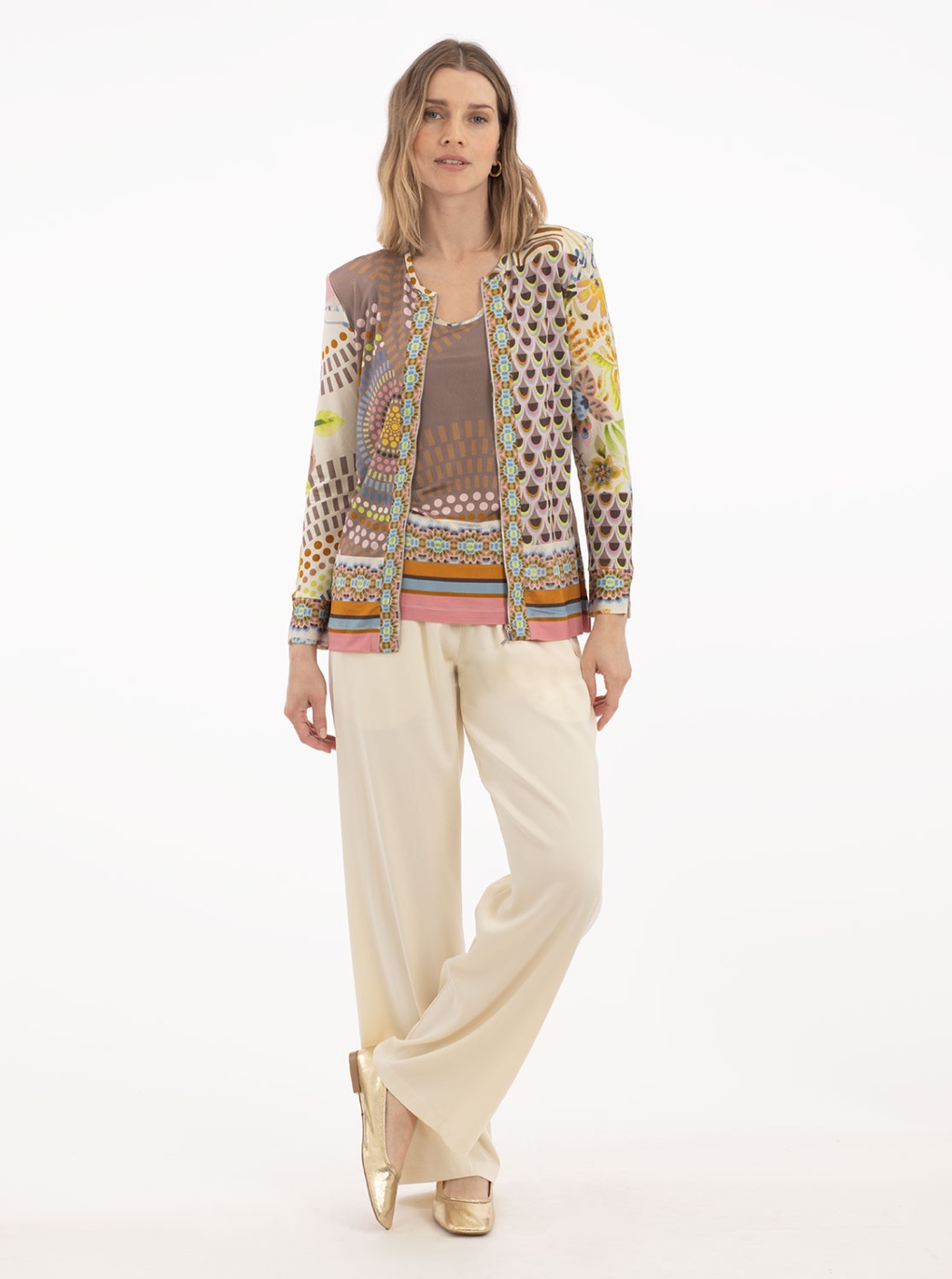 Twin-set Patch Beige