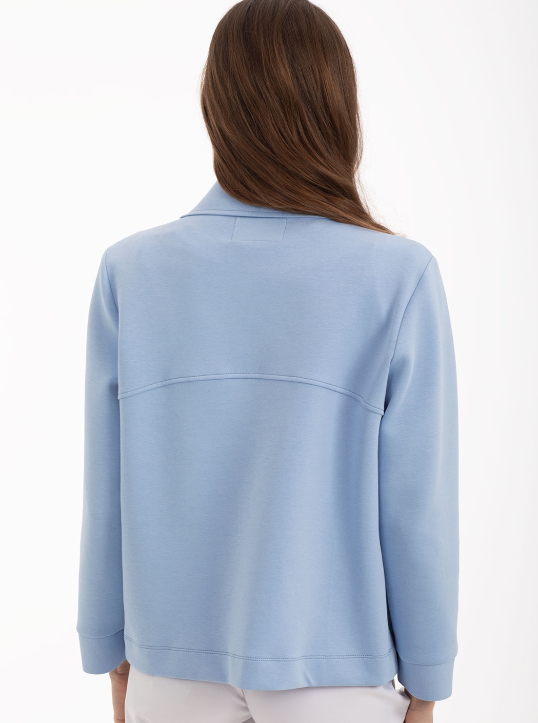 Chaqueta Punto Azul Cielo 2