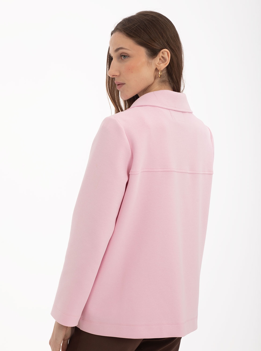 Chaqueta Punto Rosa 3