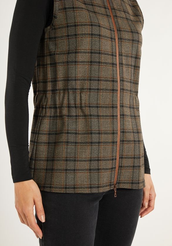Prince Of Wales Check Vest 1