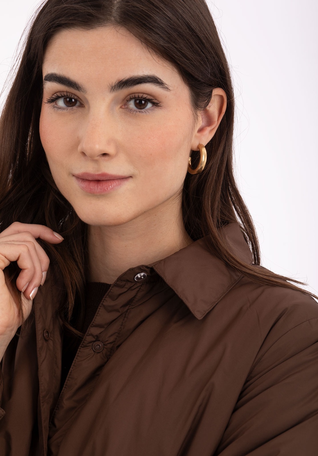 Lightweight Brown Parka