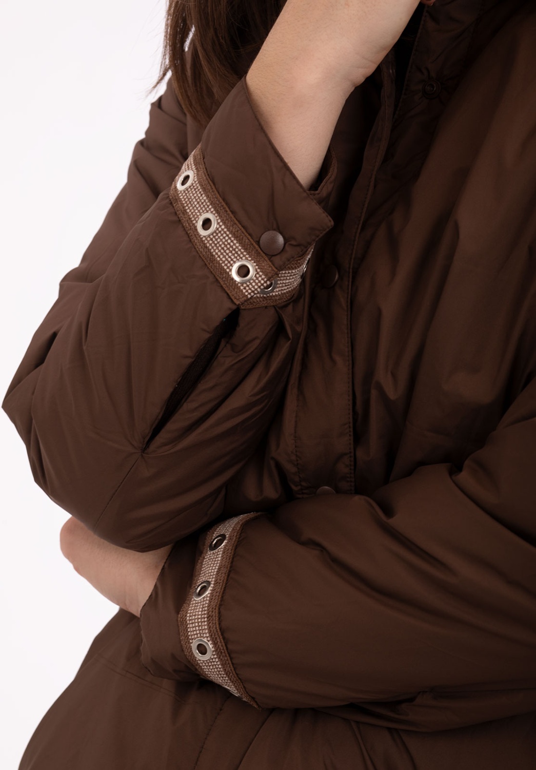 Lightweight Brown Parka