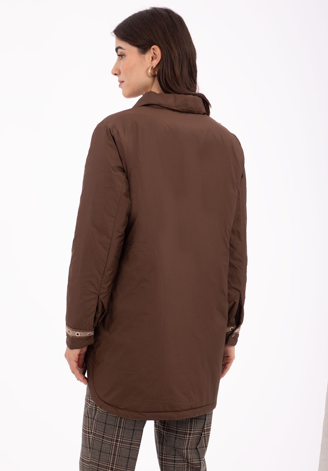 Lightweight Brown Parka