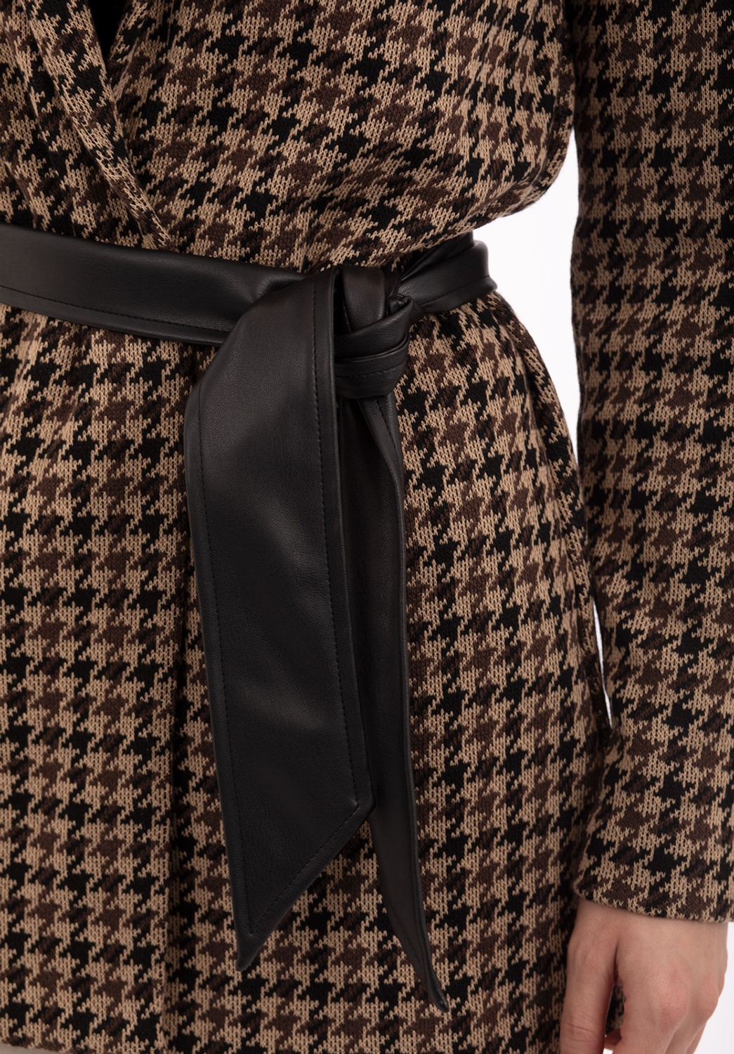 Chaqueta Cuadros Marrón 3