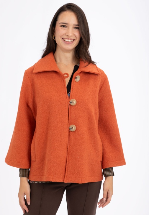 Chaqueta Corta Naranja