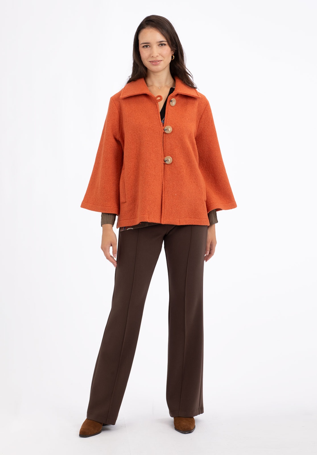 Chaqueta Corta Naranja