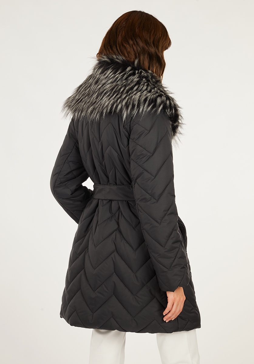 Wallis mink hot sale padded coat